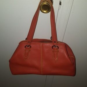 Cole Haan Leather Satchel Purse w/wallet